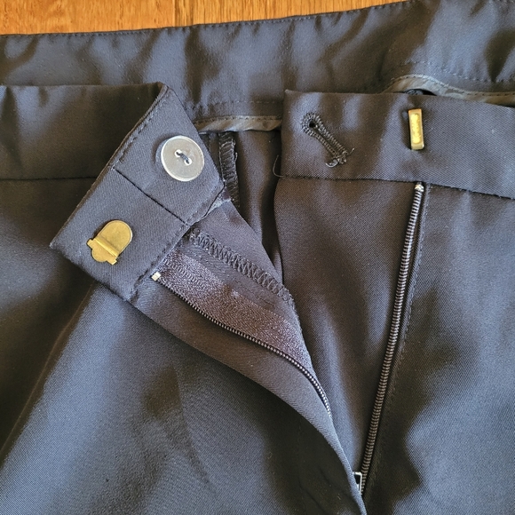 Beautiful Anne Klein Navy Blue Dress Work Formal Comfortable pants size 16 - Picture 3 of 7